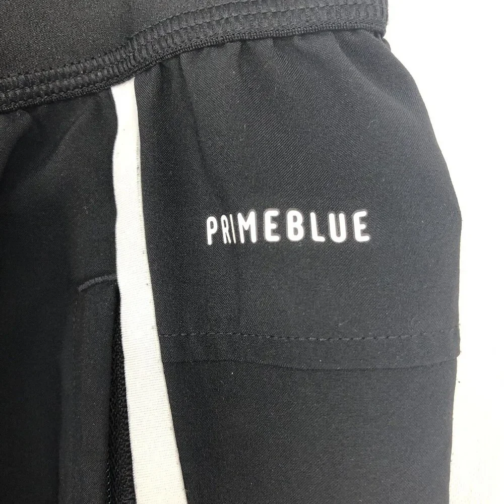 Adidas Primeblue GD8673 Training Shorts Black Active Zip Pockets Medium